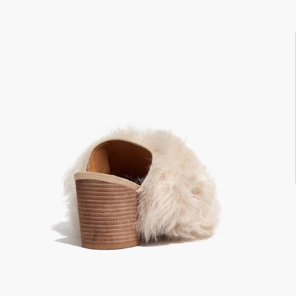 Madewell Mongolian Fur Harper Mule - Picture 4 of 11